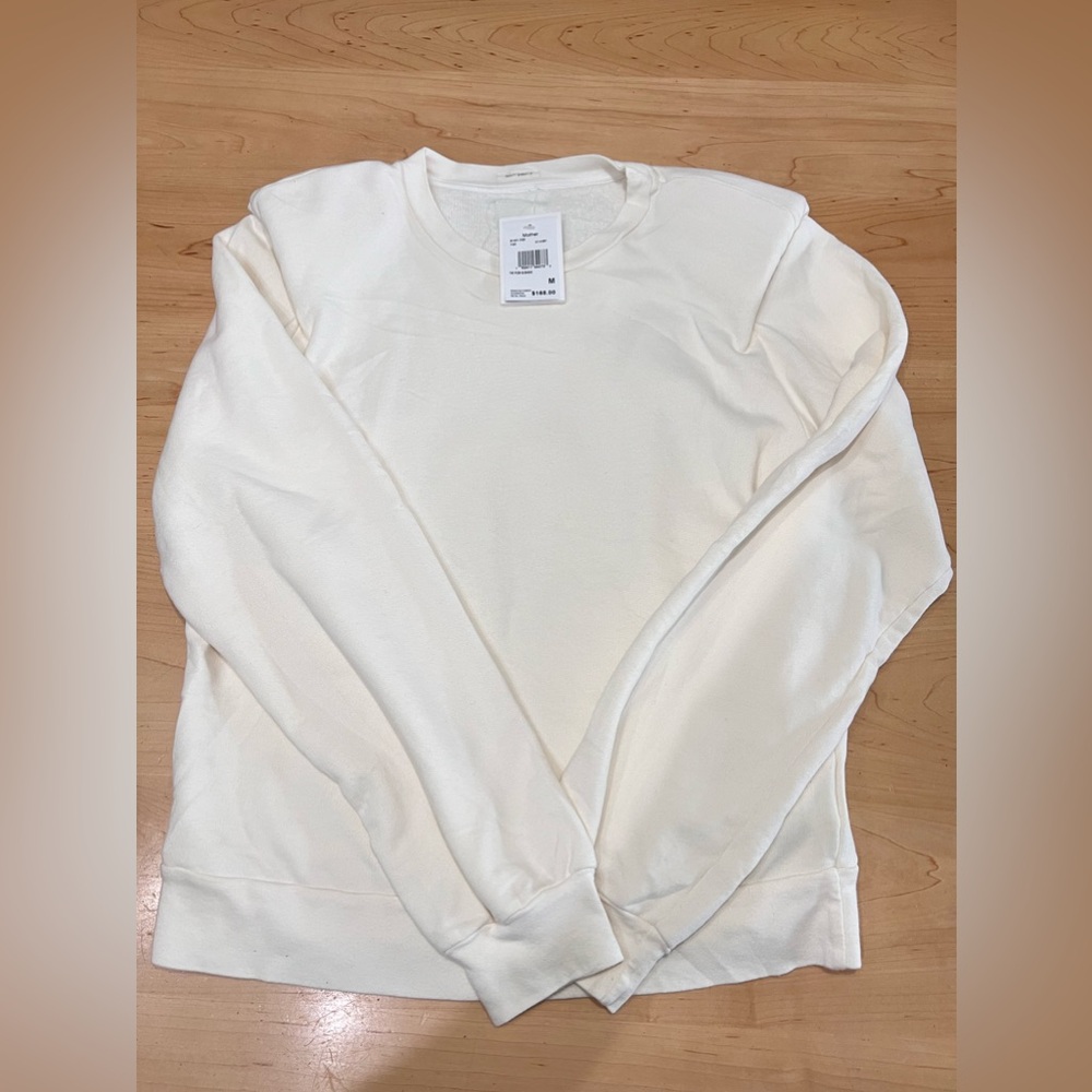 BNWT Mother shoulder pad sweatshirt M - Picture 3 of 5
